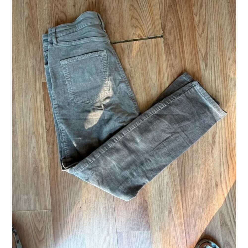 LOFT Made & Loved Corduroy Pants Size 6 Beige Tan Neutrals Fall Winter